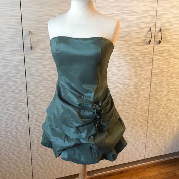Strapless Ruffle Dress - Picture 1 of 6